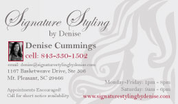 Signature Styling by Denise Business Card Design
