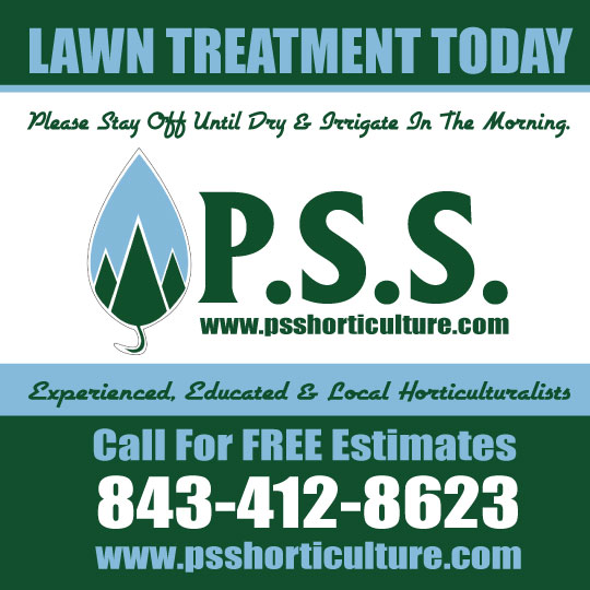 New yard sign for PSS Horticulture!