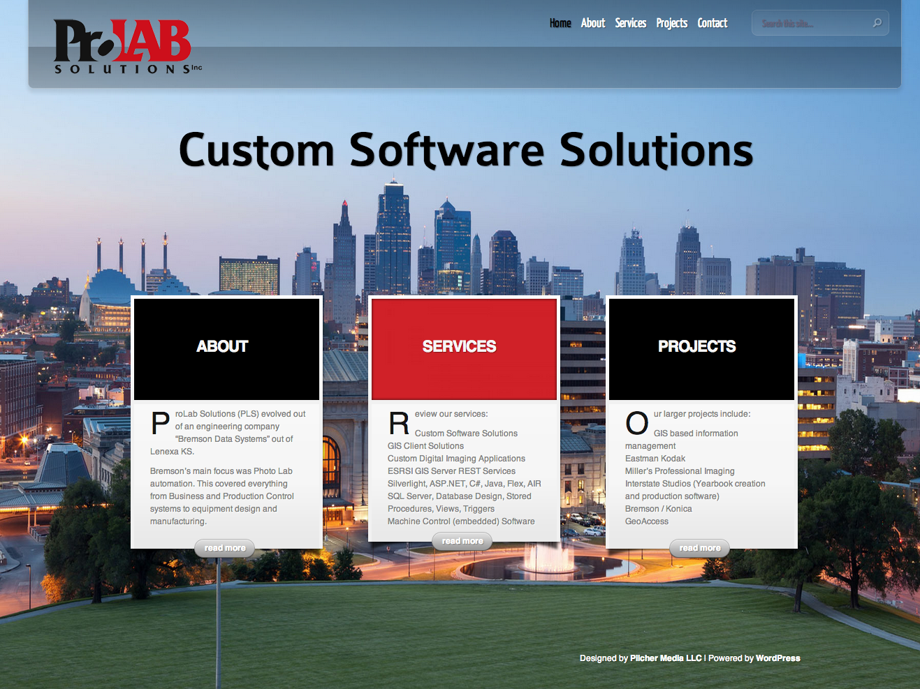 New Website for ProLab Solutions