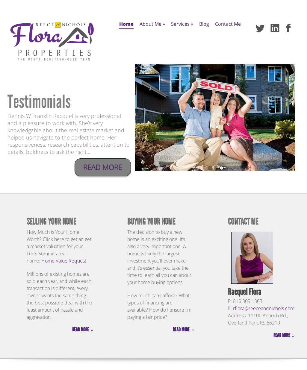 New Website Design & Development for Flora Properties!