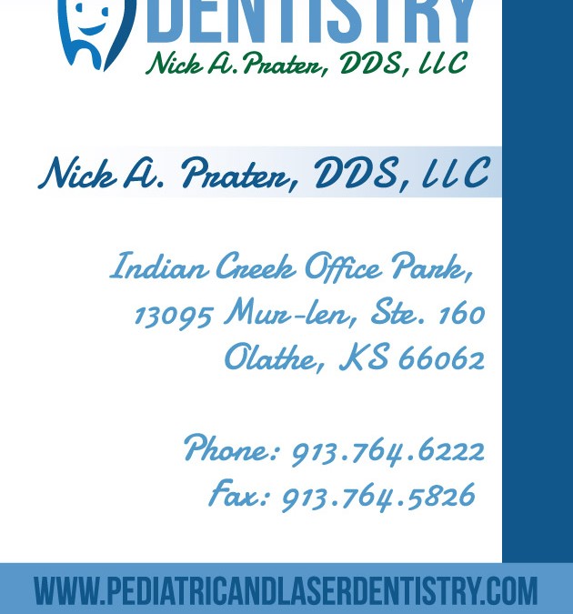 New Business Cards for Pediatric & Laser Dentistry