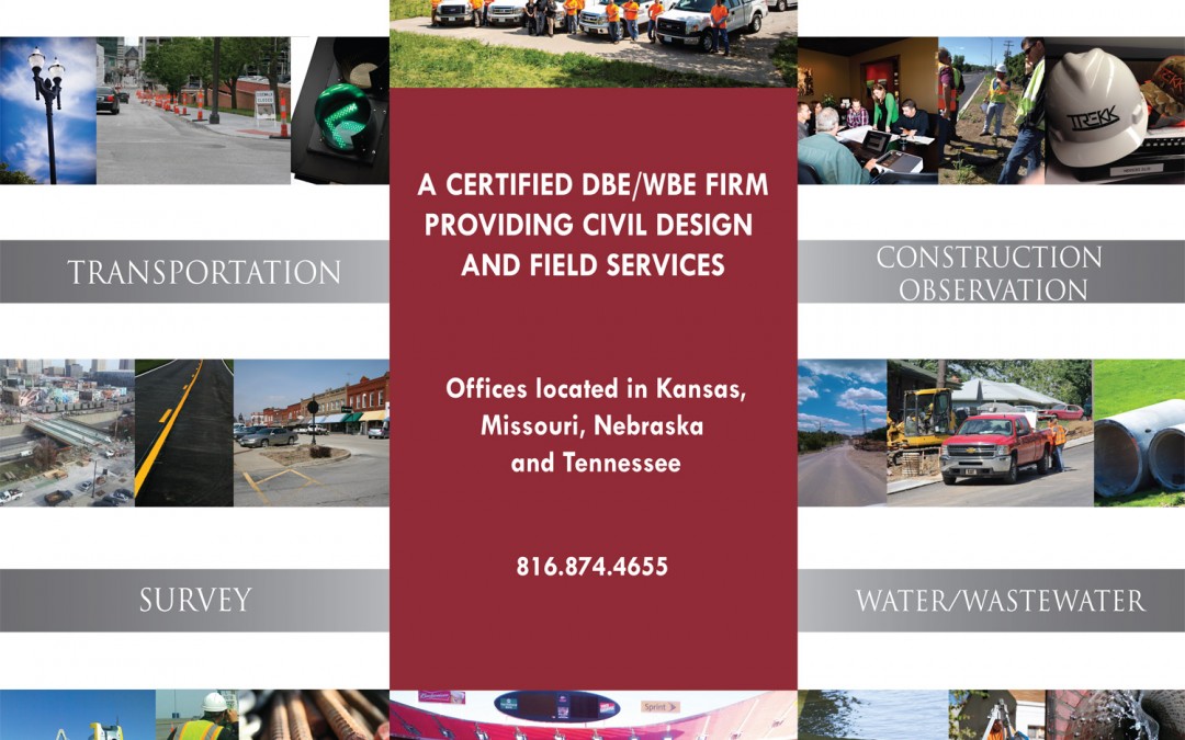 New Business Cards, Letterhead & Event Display Graphics for TREKK Design Group LLC