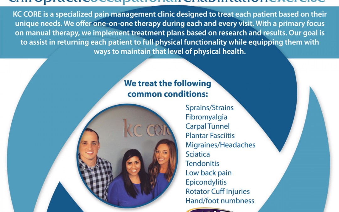 New Flyer Design for Dr. Lindsay Gallion of KC Core