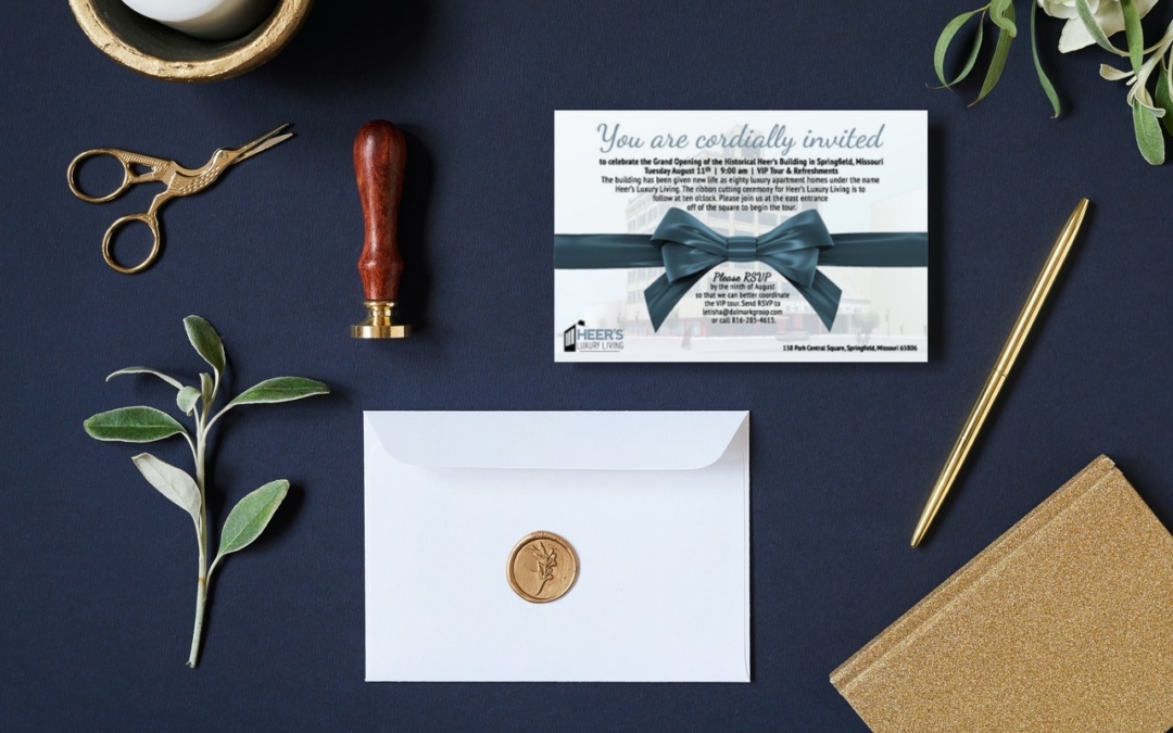 Invitation Design for The Dalmark Group