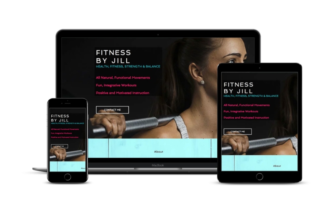 New Website for Fitness By Jill