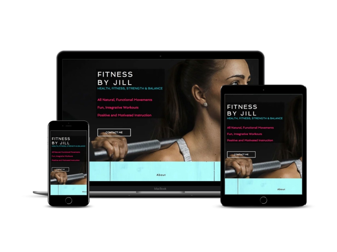 Fitness By Jill E-Commerce Website