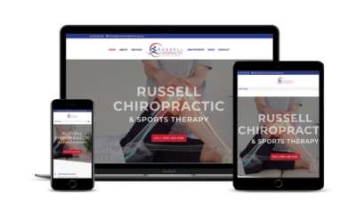 New Website for Russell Chiropractic & Sports Therapy